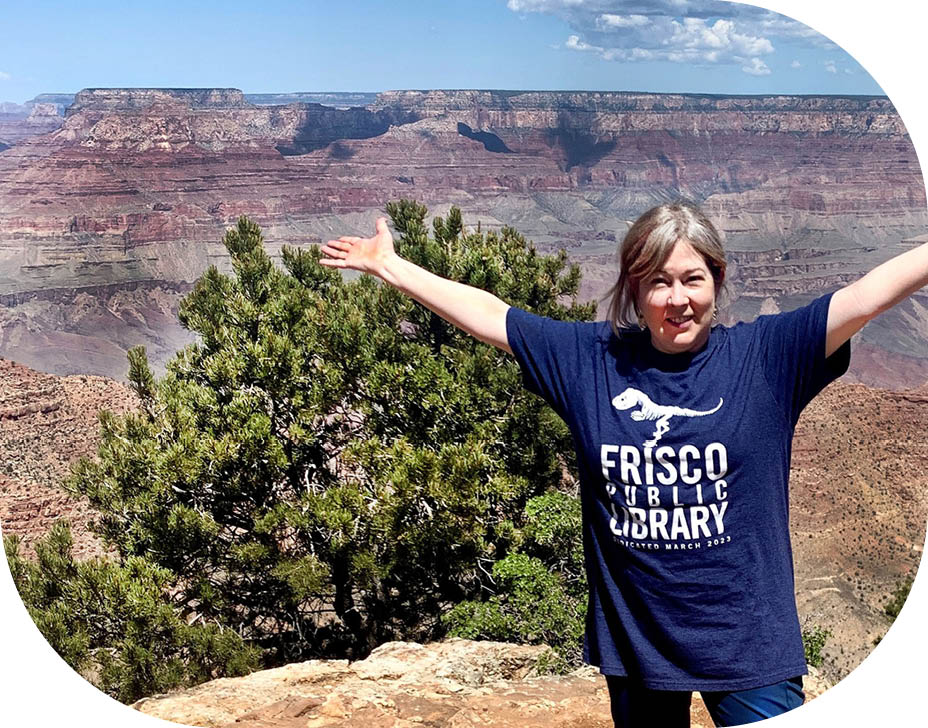 Woman meditating in her office for her mental health.