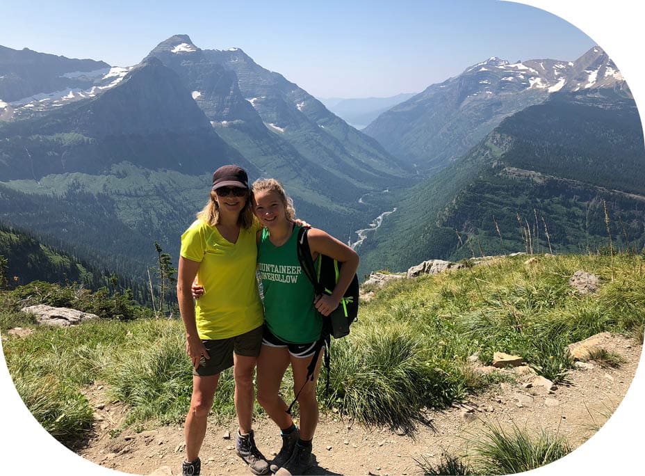 Woman meditating in her office for her mental health.