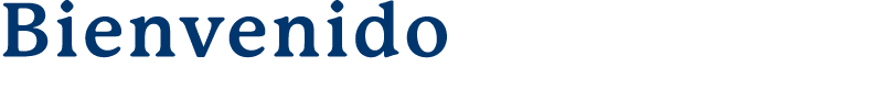  Bienvenido