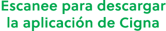 Escanee para descargar la aplicaci n de Cigna