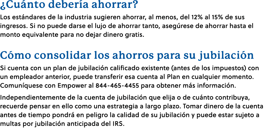 ¿Cu nto deber a ahorrar? Los est ndares de la industria sugieren ahorrar, al menos, del 12% al 15% de sus ingresos. S...